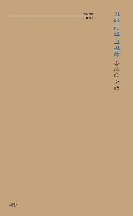 가을 근방 가재골 : 홍신선 시집 표지