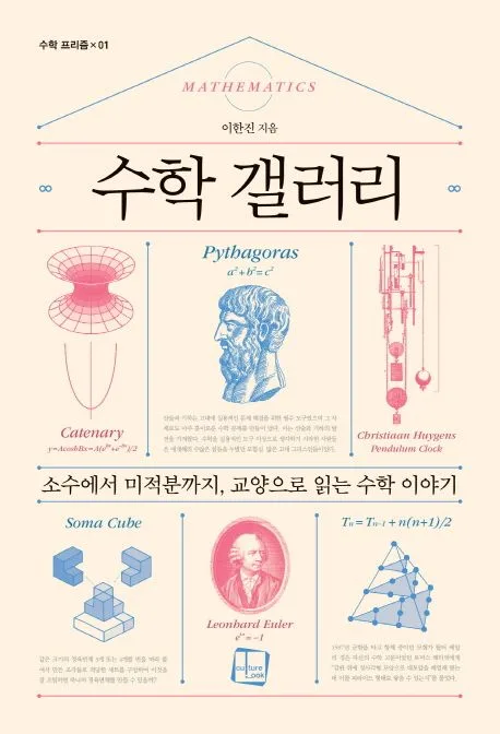 수학 갤러리 : 소수에서 미적분까지, 교양으로 읽는 수학 이야기 표지