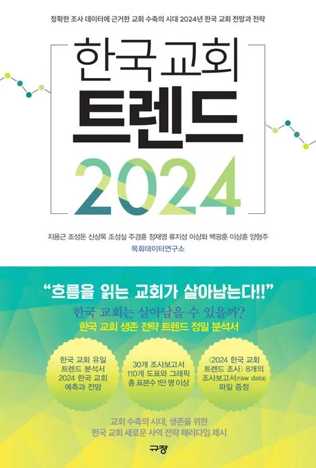 한국교회 트렌드 2024 표지