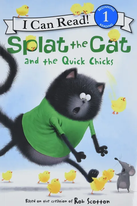 Splat the Cat and the Quick Chicks 표지