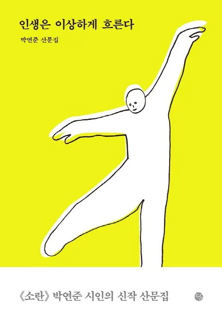 인생은 이상하게 흐른다 : 박연준 산문집 표지