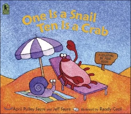 One is a snail, ten is a crab : a counting by feet book 표지