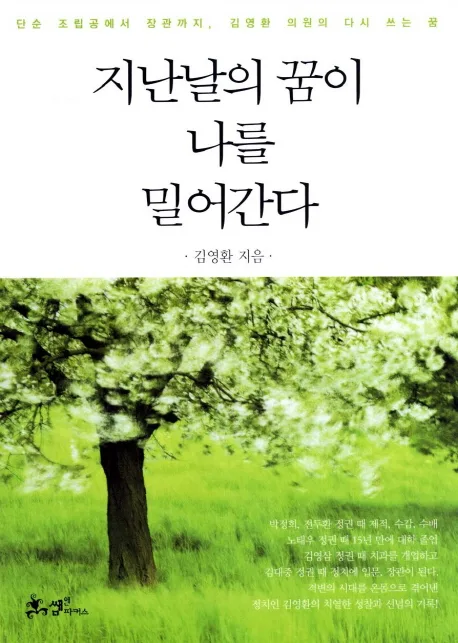 지난날의 꿈이 나를 밀어간다 표지
