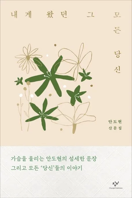 내게 왔던 그 모든 당신 : 안도현 산문집 표지