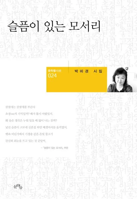슬픔이 있는 모서리 : 박미경 시집 표지