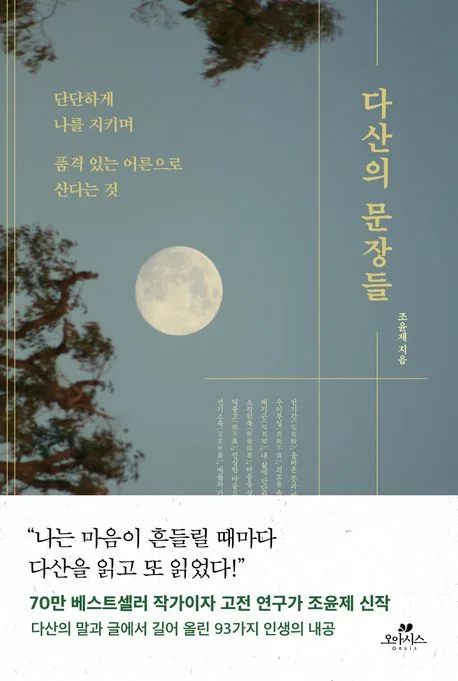 다산의 문장들 : 단단하게 나를 지키며 품격 있는 어른으로 산다는 것 표지