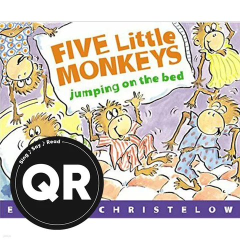 Five Little Monkeys Jumping on the Bed 표지