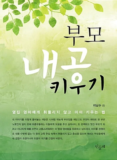 (솔빛엄마)부모내공키우기 표지