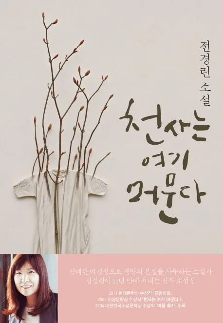 천사는 여기 머문다  : 전경린 소설 표지