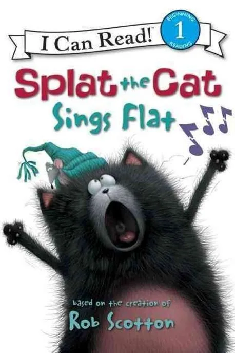 Splat The Cat Sings Flat 표지