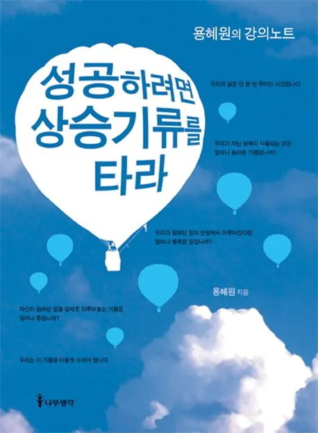 성공하려면 상승기류를 타라 표지