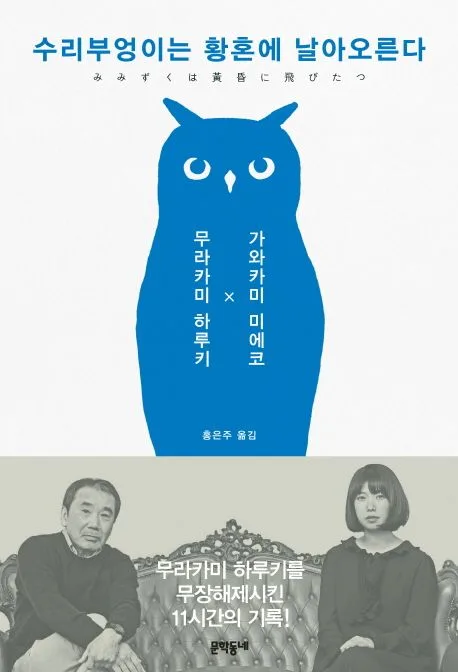 수리부엉이는 황혼에 날아오른다 표지