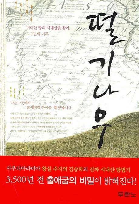 떨기나무 : 미디안 땅의 시내산을 찾아, 그 7년의 기록 표지