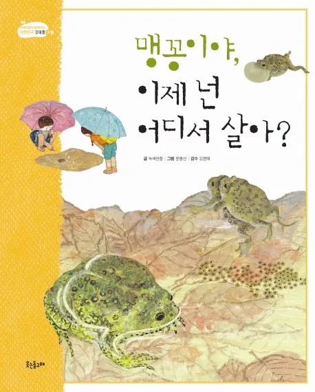 맹꽁이야, 이제 넌 어디서 살아? 표지