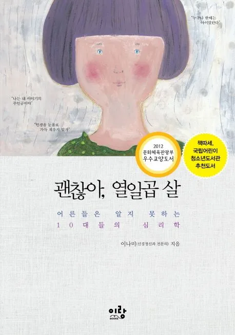 괜찮아, 열일곱 살  : 어른들은 알지 못하는 10대들의 심리학 표지