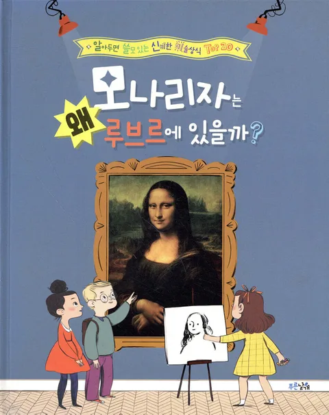 모나리자는 왜 루브르에 있을까? 표지