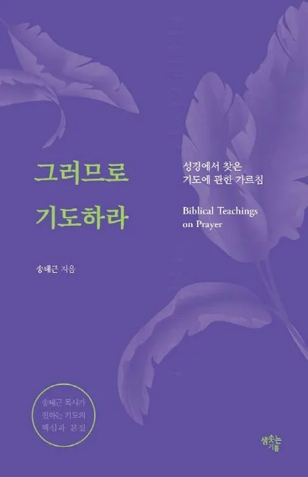 그러므로 기도하라 : 성경에서 찾은 기도에 관한 가르침 표지