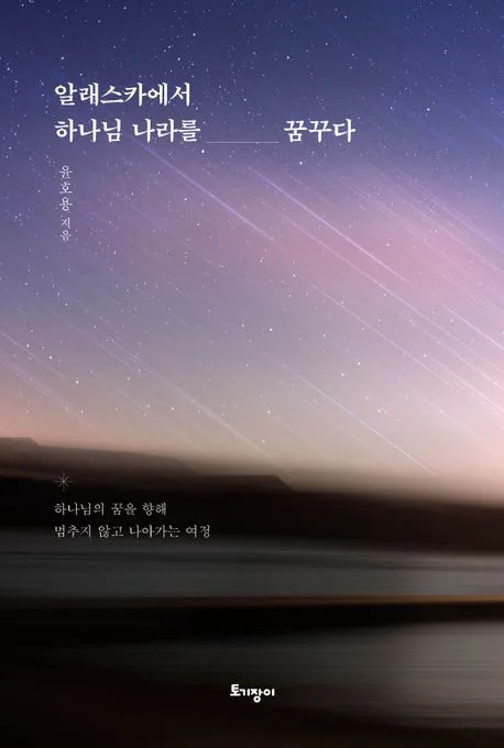 알래스카에서 하나님 나라를 꿈꾸다 : 하나님의 꿈을 향해 멈추지 않고 나아가는 여정 표지