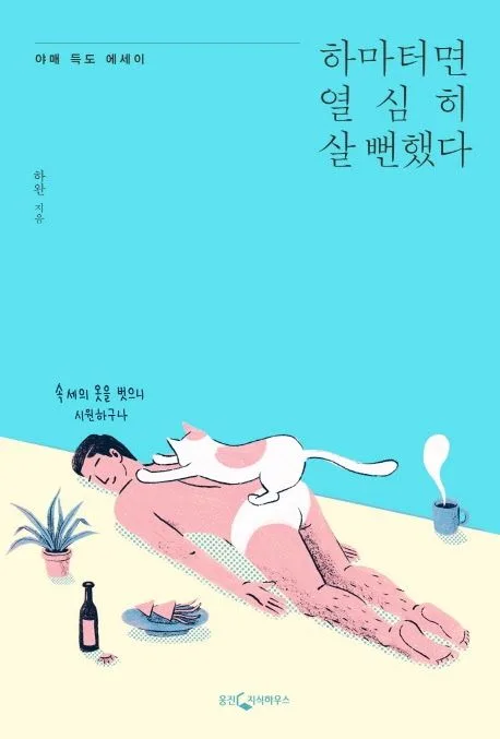 하마터면 열심히 살 뻔했다 : 야매 득도 에세이 표지