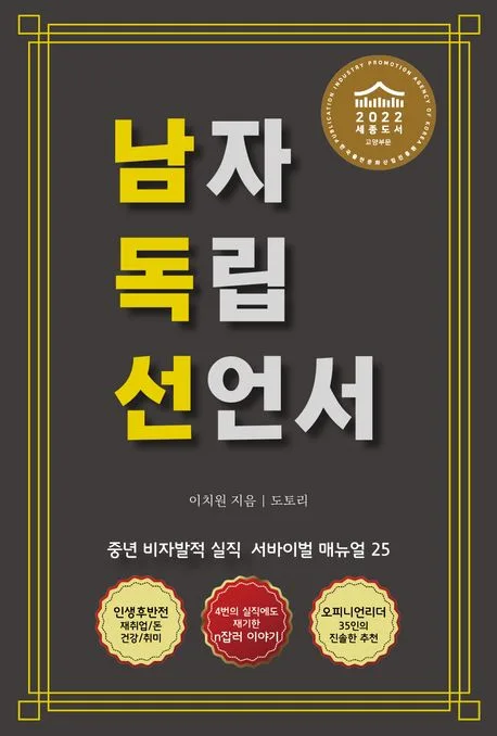 남자 독립 선언서 표지