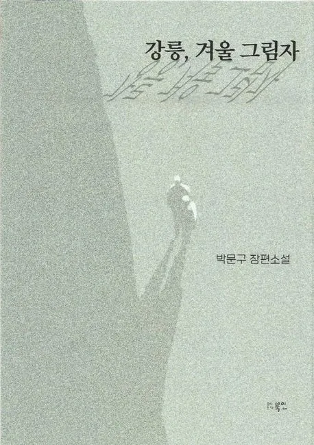 강릉, 겨울 그림자 : 박문구 소설집 : 박문구 장편소설 표지